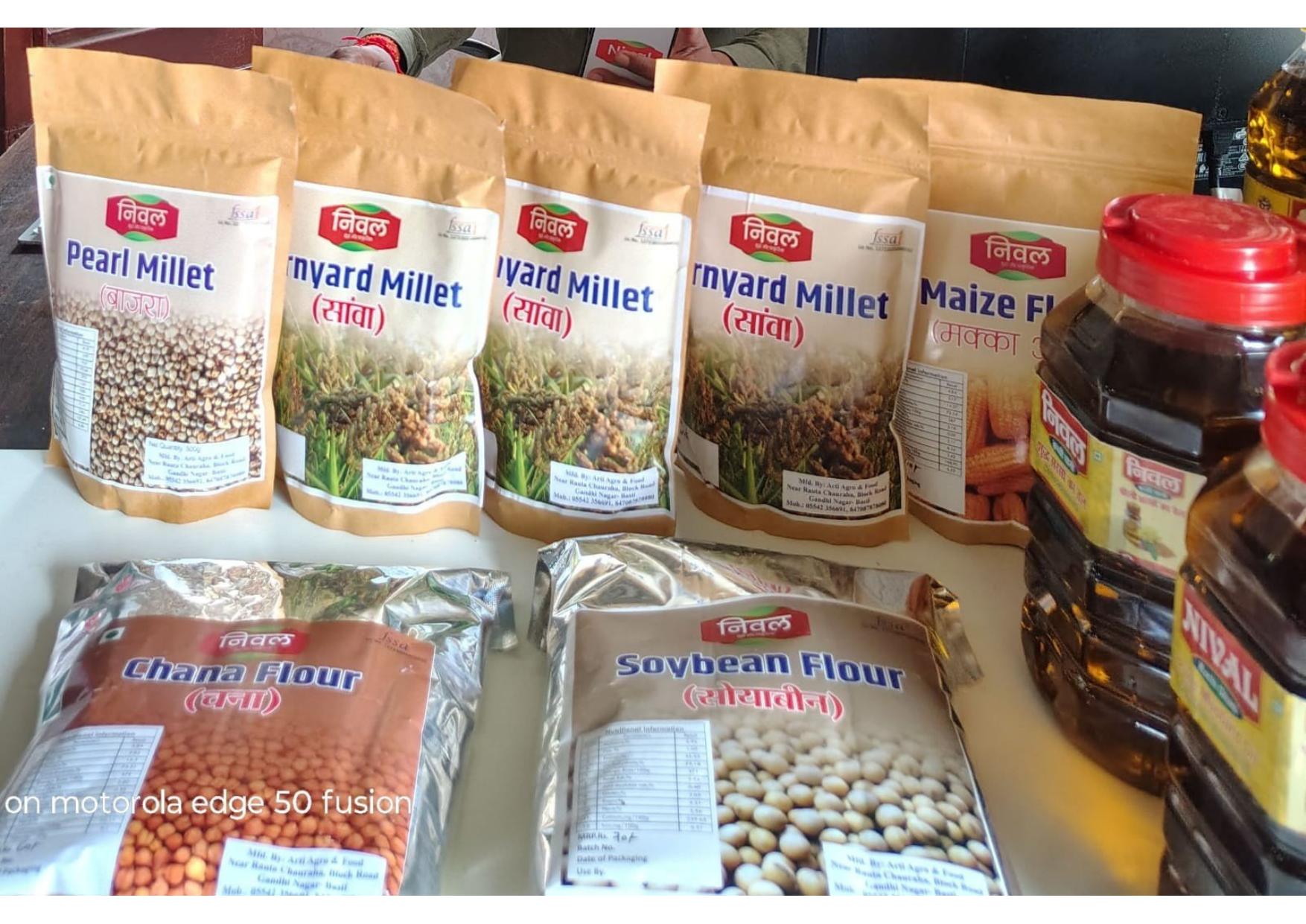 Stone ground flours